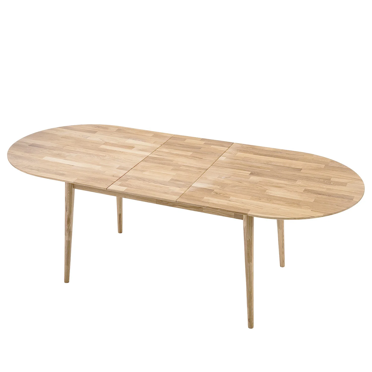 Uitschuifbare ovale eettafel in massief eiken Escandi 2 | NordicStory - Image 14