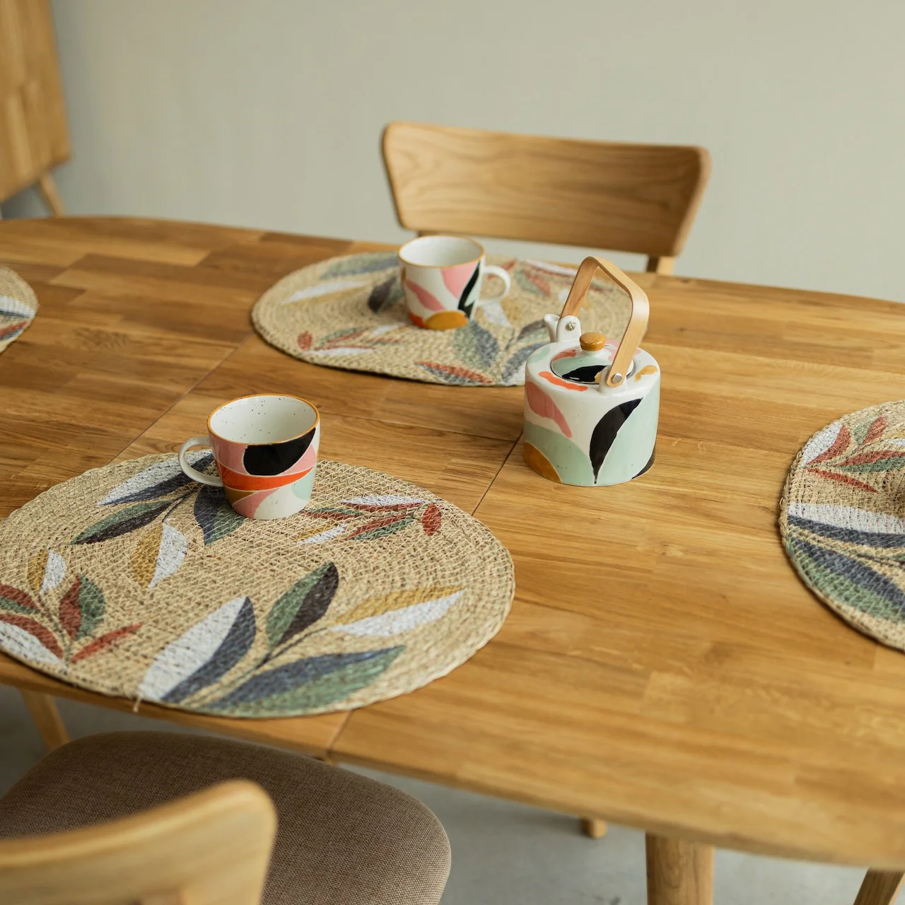Uitschuifbare ovale eettafel in massief eiken Escandi 2 | NordicStory - Image 7