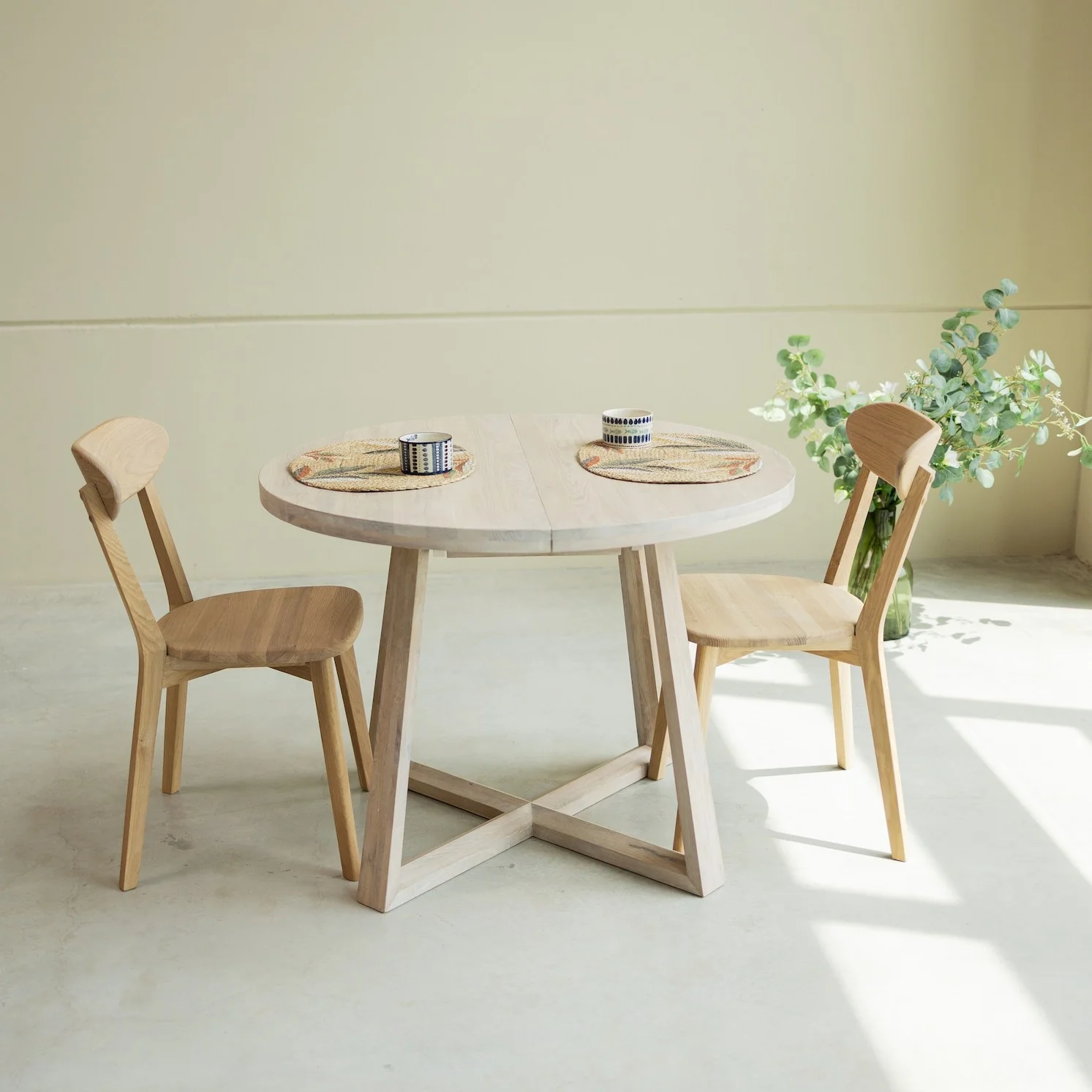 Uitschuifbare eettafel in massief eiken MOBY - Image 13