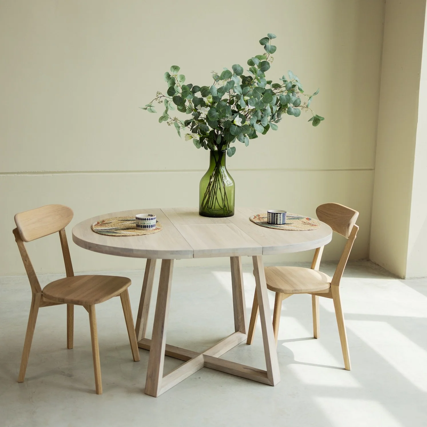 Uitschuifbare eettafel in massief eiken MOBY - Image 14