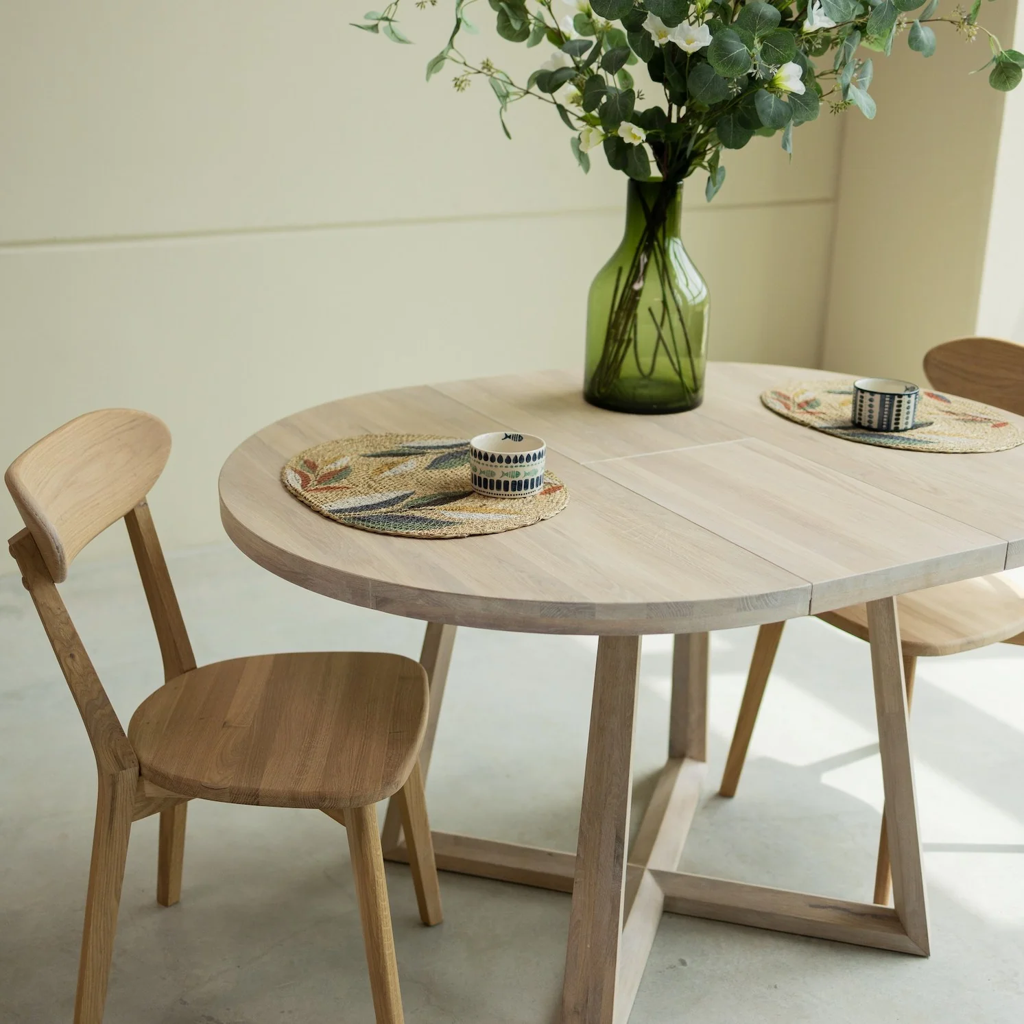 Uitschuifbare eettafel in massief eiken MOBY - Image 15
