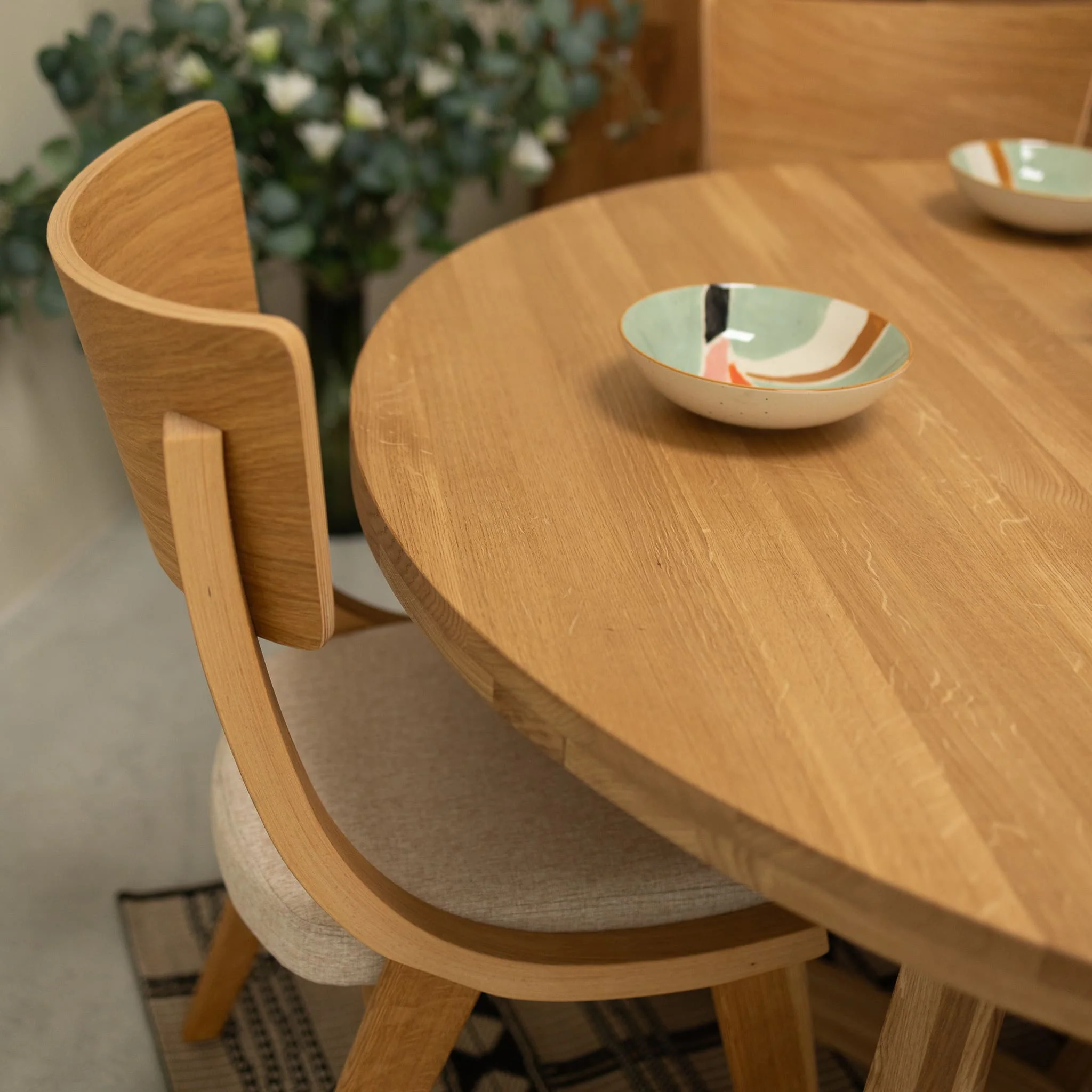 Uitschuifbare eettafel in massief eiken MOBY - Image 4