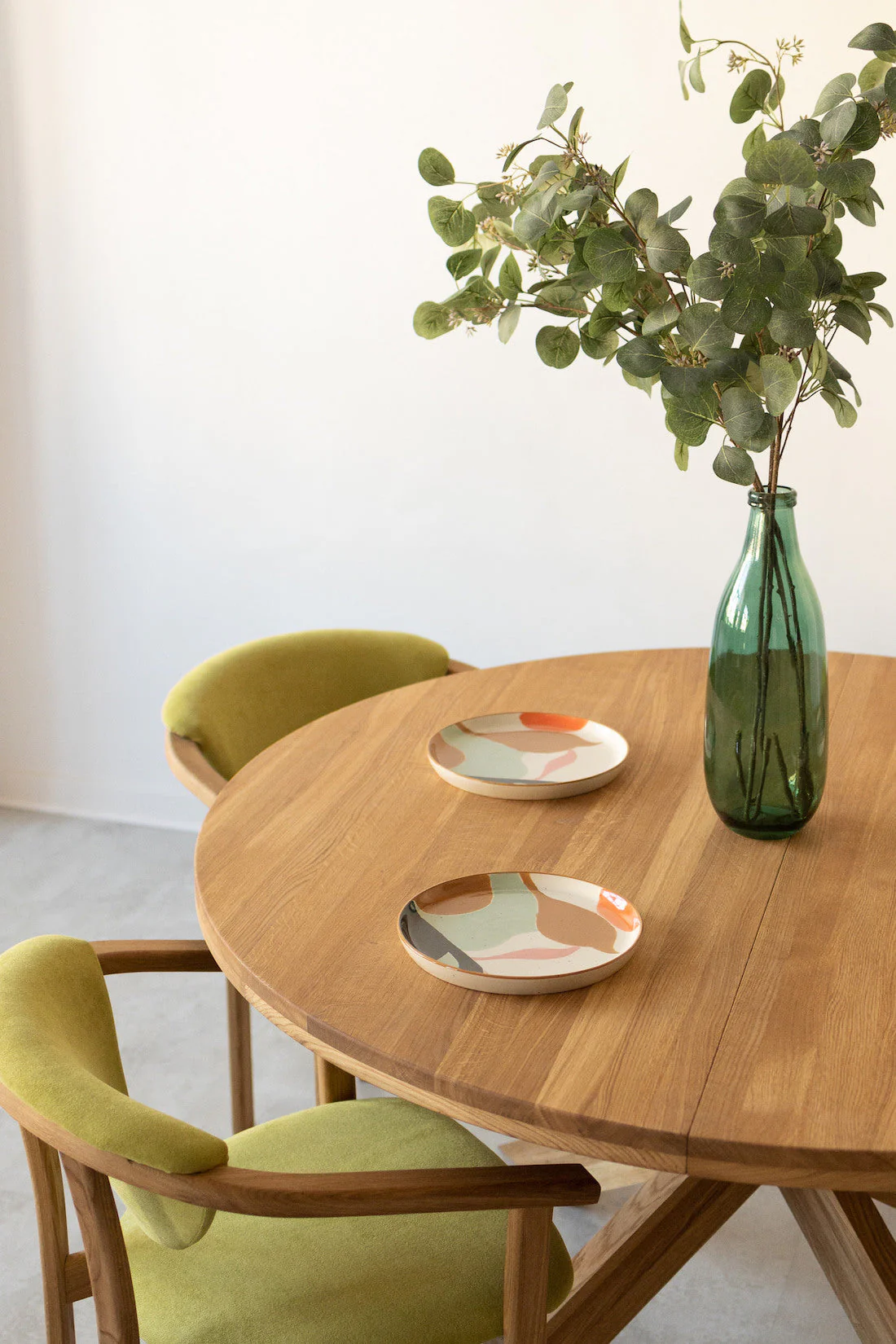 Ronde uitschuifbare eettafel in massief eiken Holger | NordicStory - Image 3