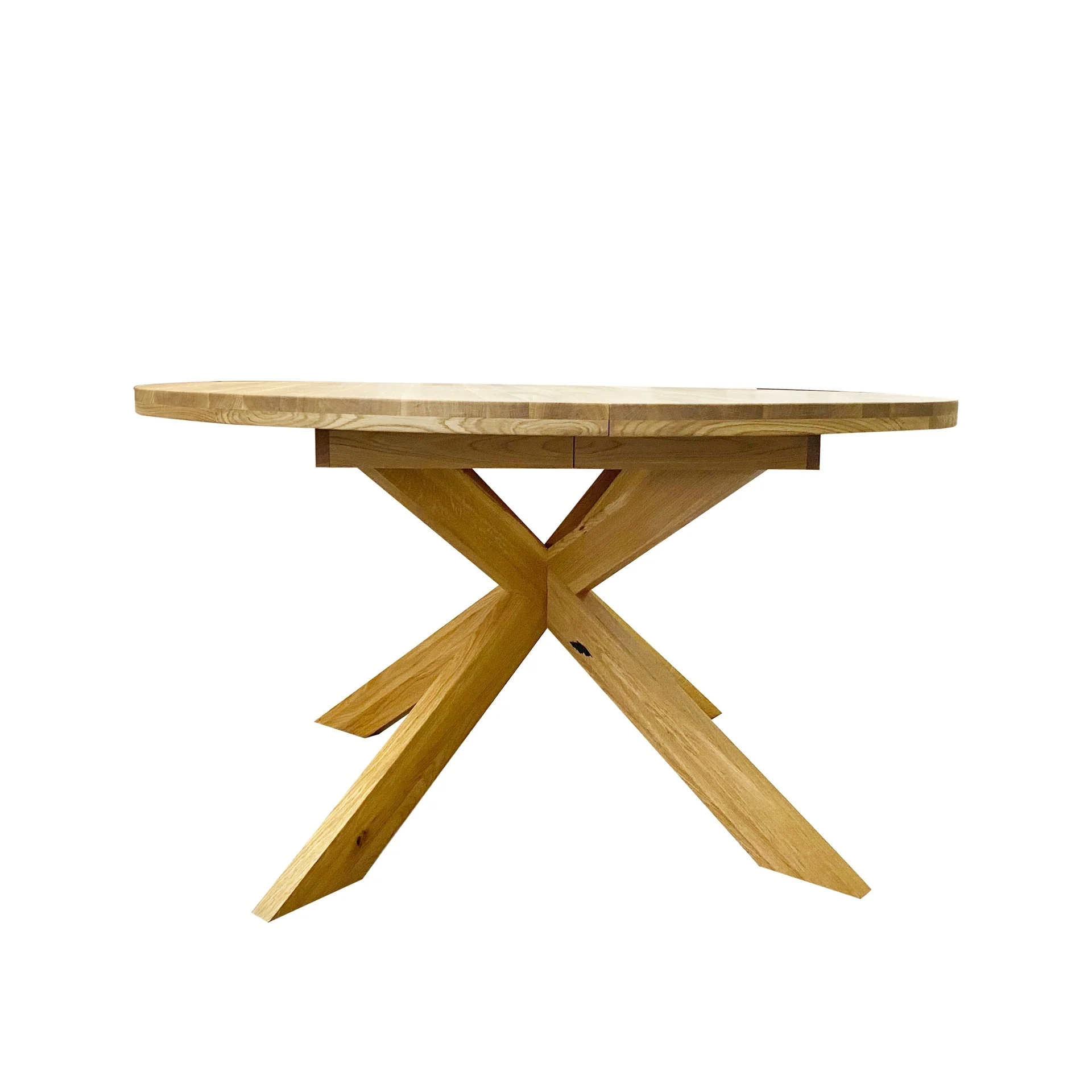Ronde uitschuifbare eettafel in massief eiken Holger | NordicStory - Image 8