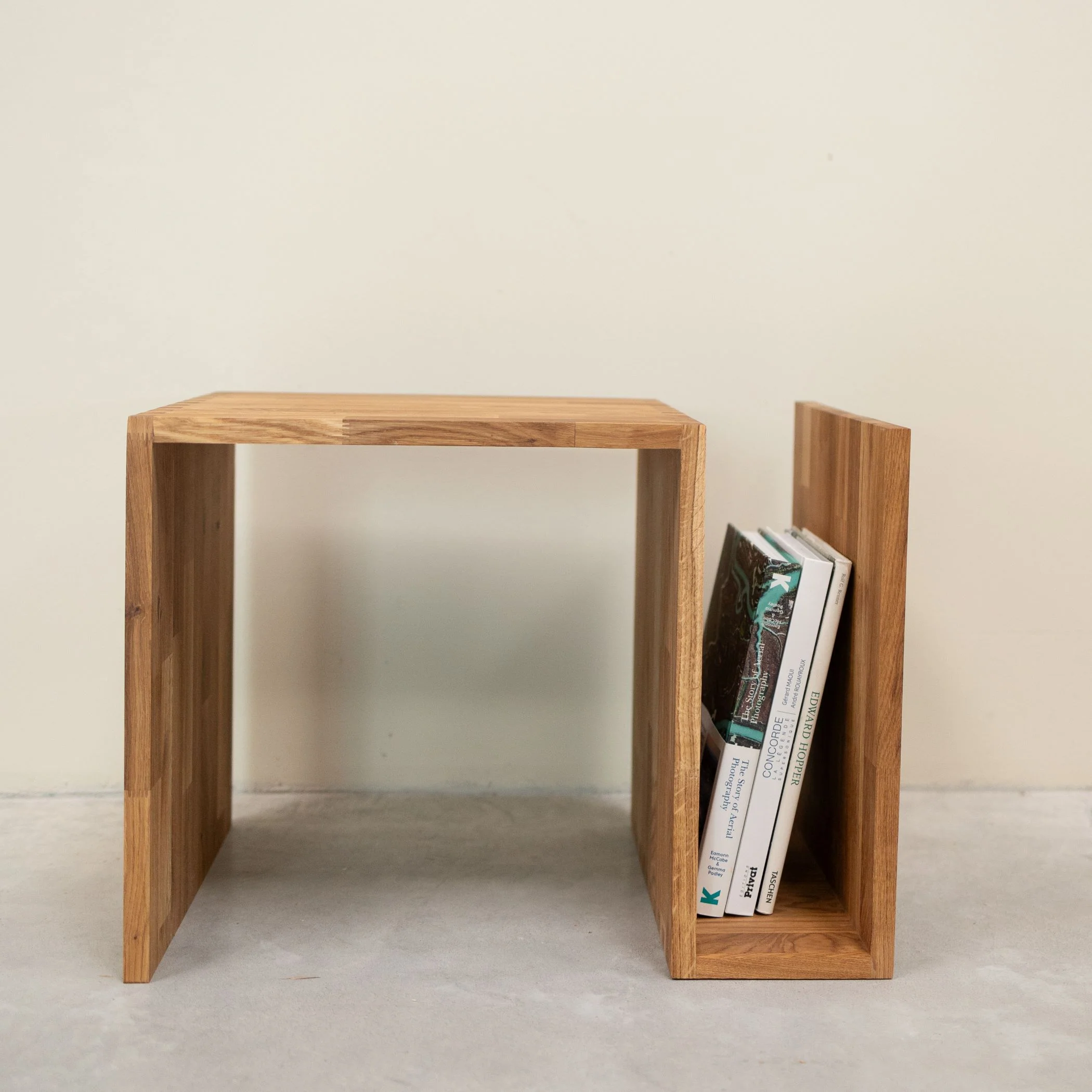 Bijzettafel van massief eikenhout Sofi | NordicStory - Image 10