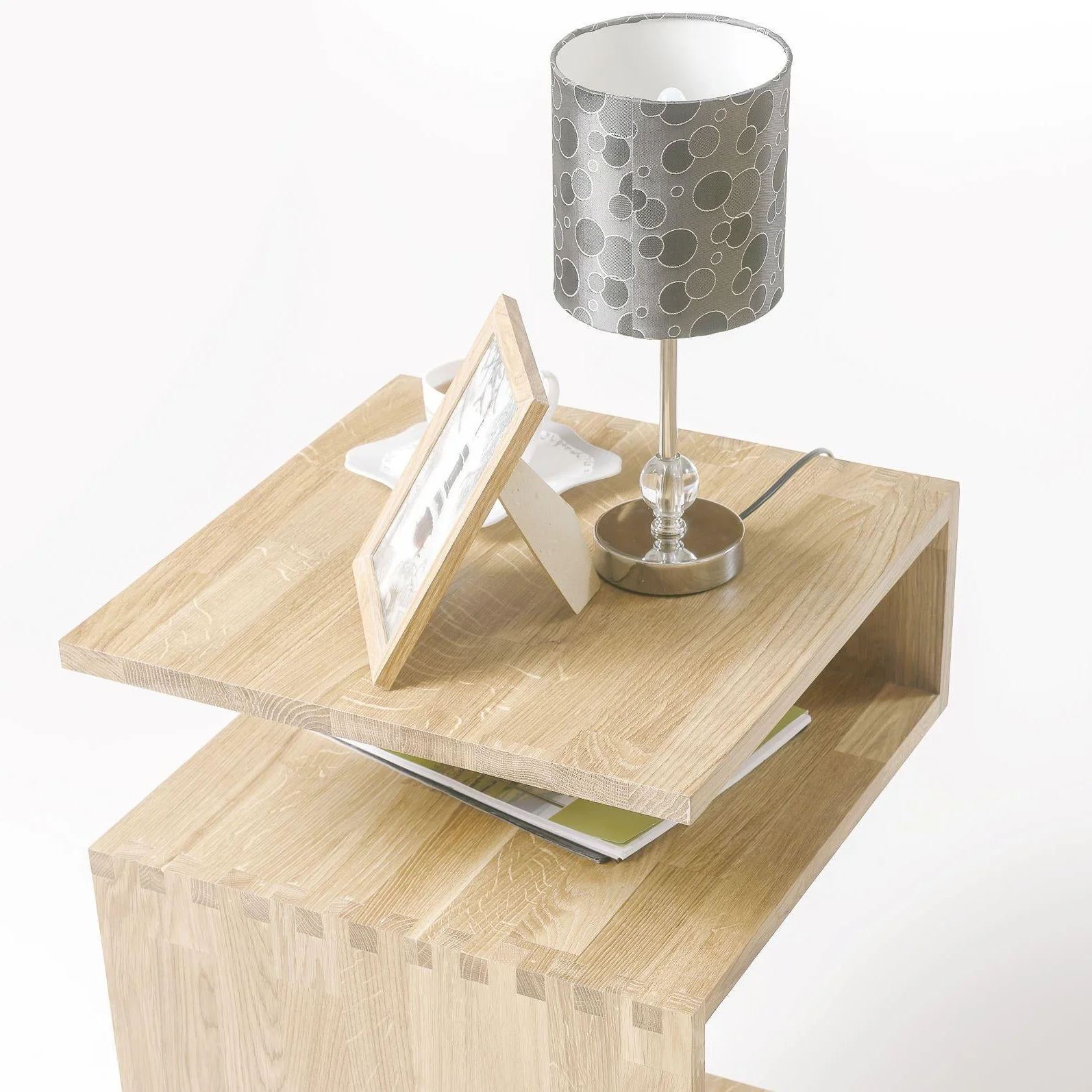 Bijzettafel van massief eikenhout Sofi | NordicStory - Image 13