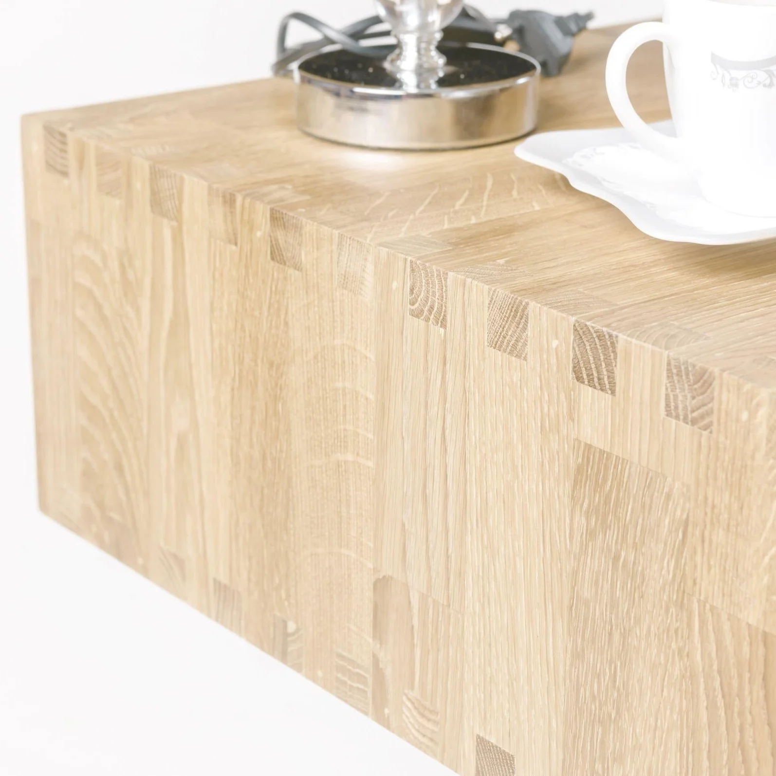 Bijzettafel van massief eikenhout Sofi | NordicStory - Image 14