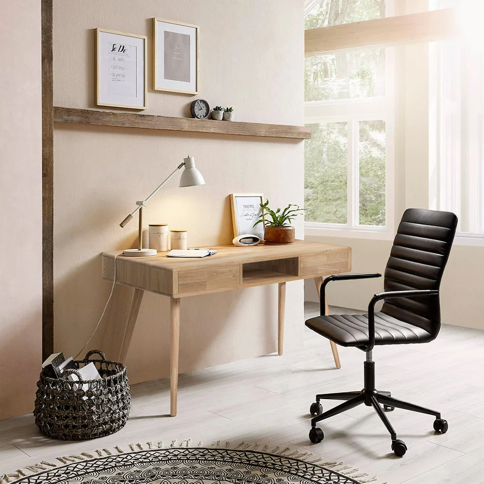Escandi 5 massief eikenhouten bureau | NordicStory - Image 12