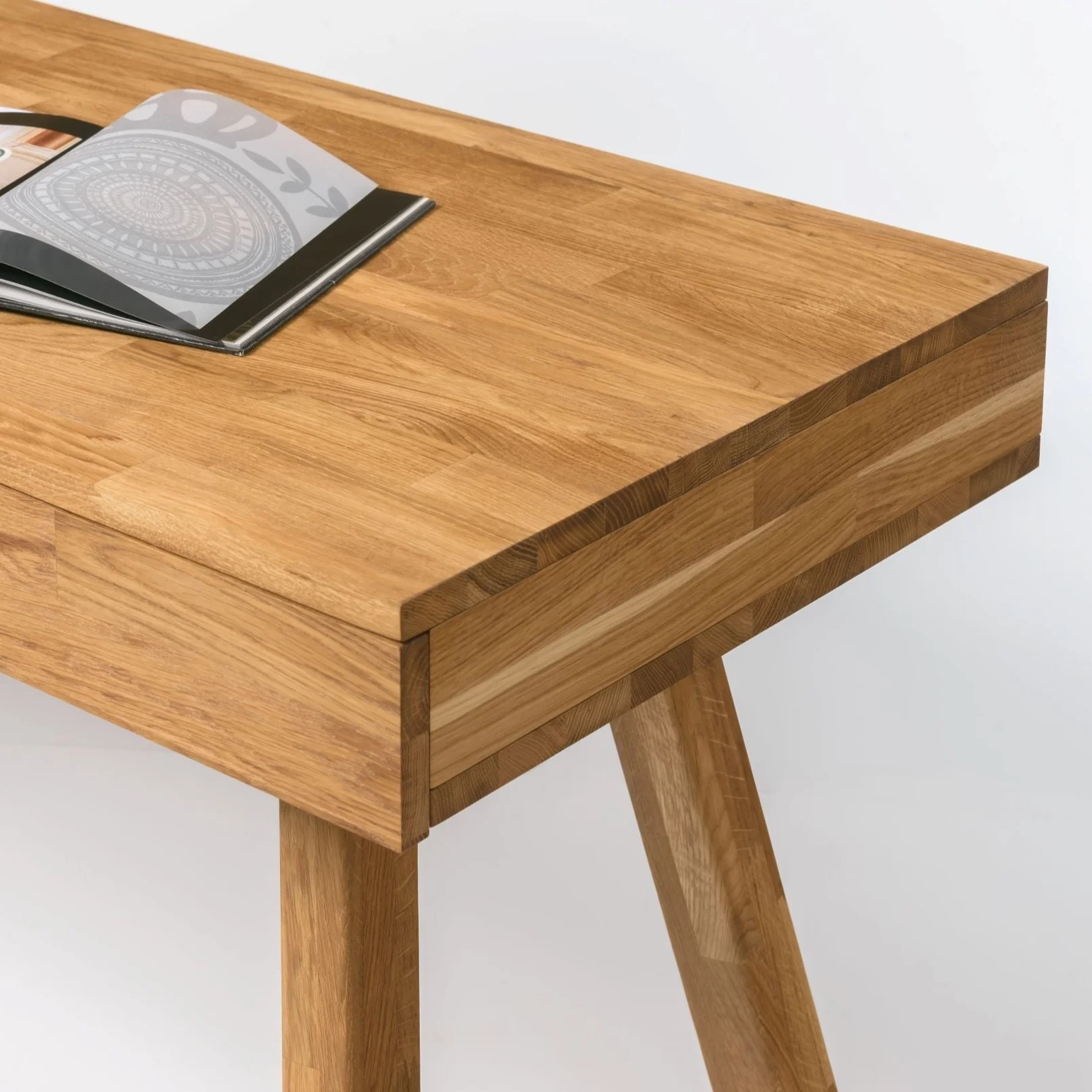 Einstein I massief eikenhouten bureau | NordicStory - Image 6