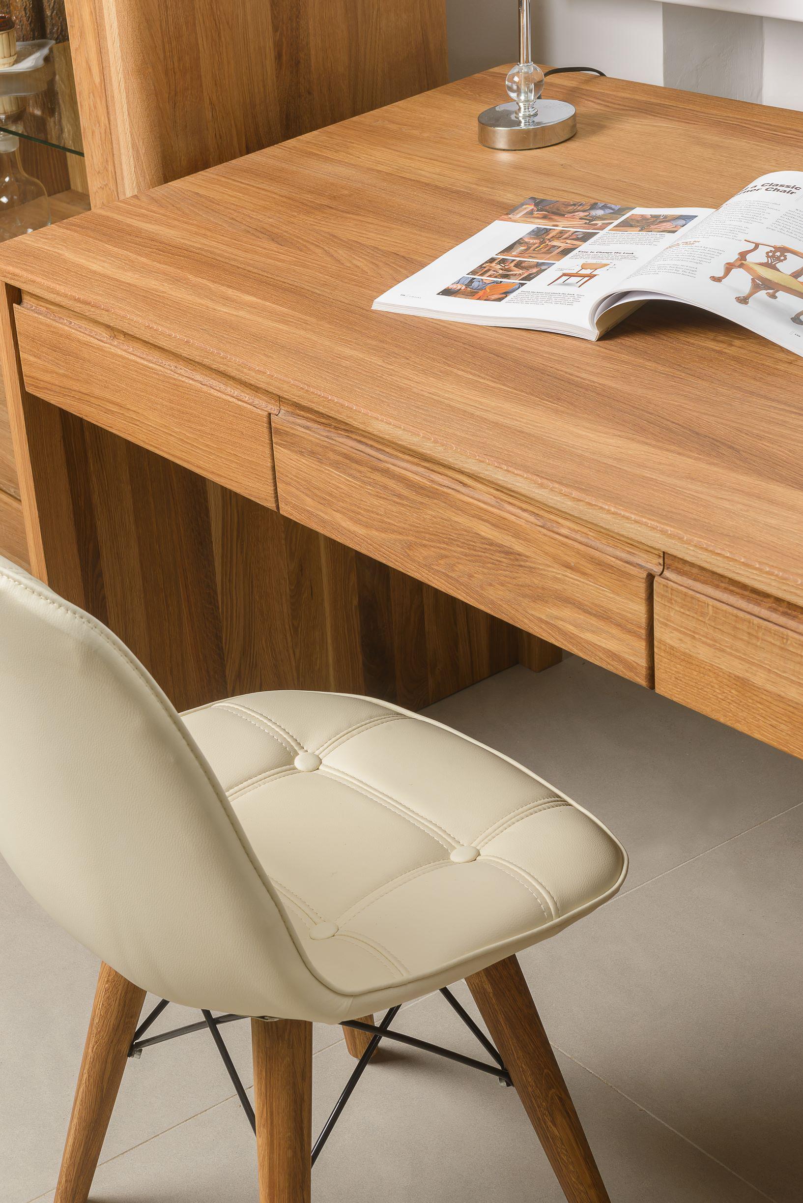 Elsa massief eikenhouten bureau | NordicStory - Image 10