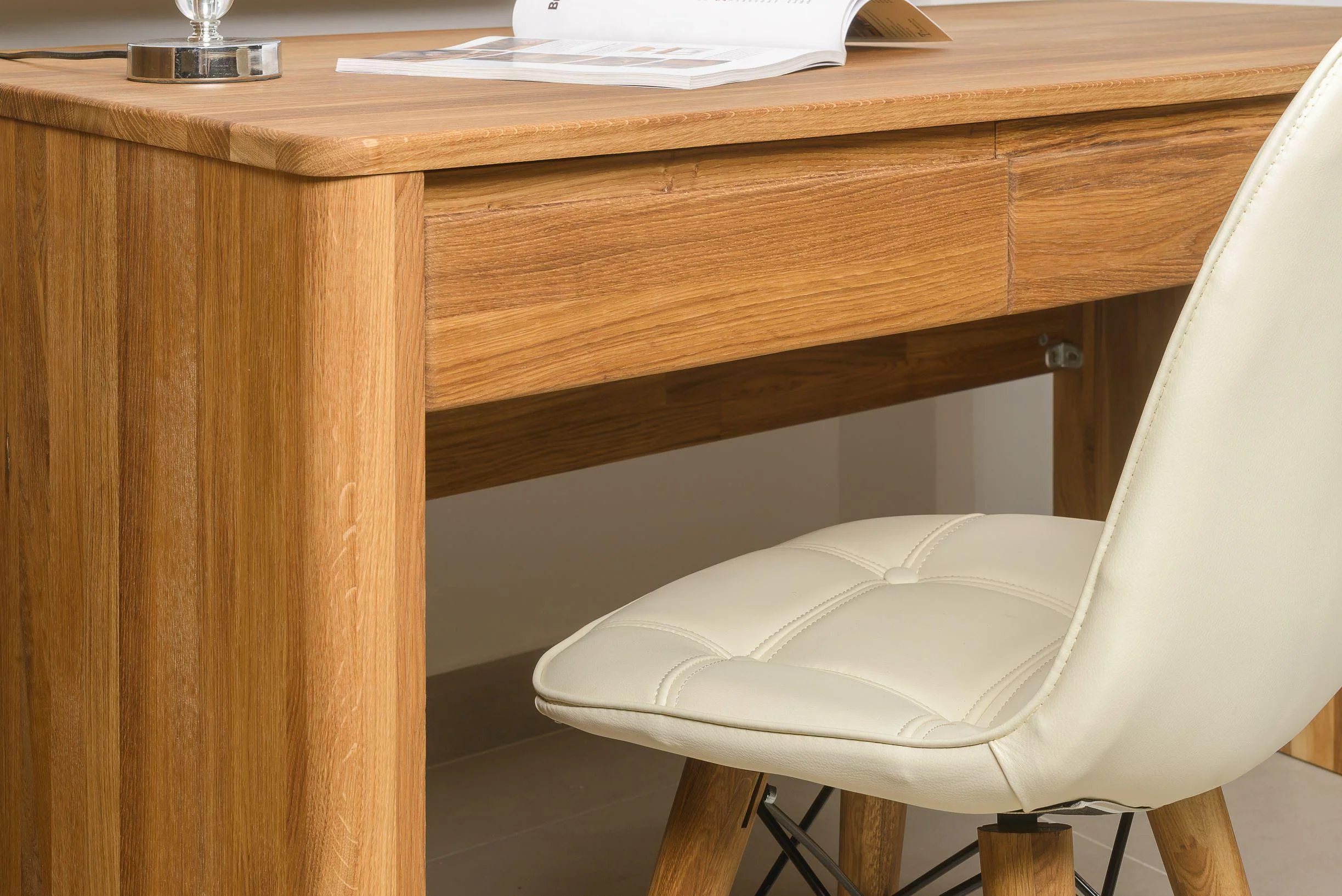 Elsa massief eikenhouten bureau | NordicStory - Image 11