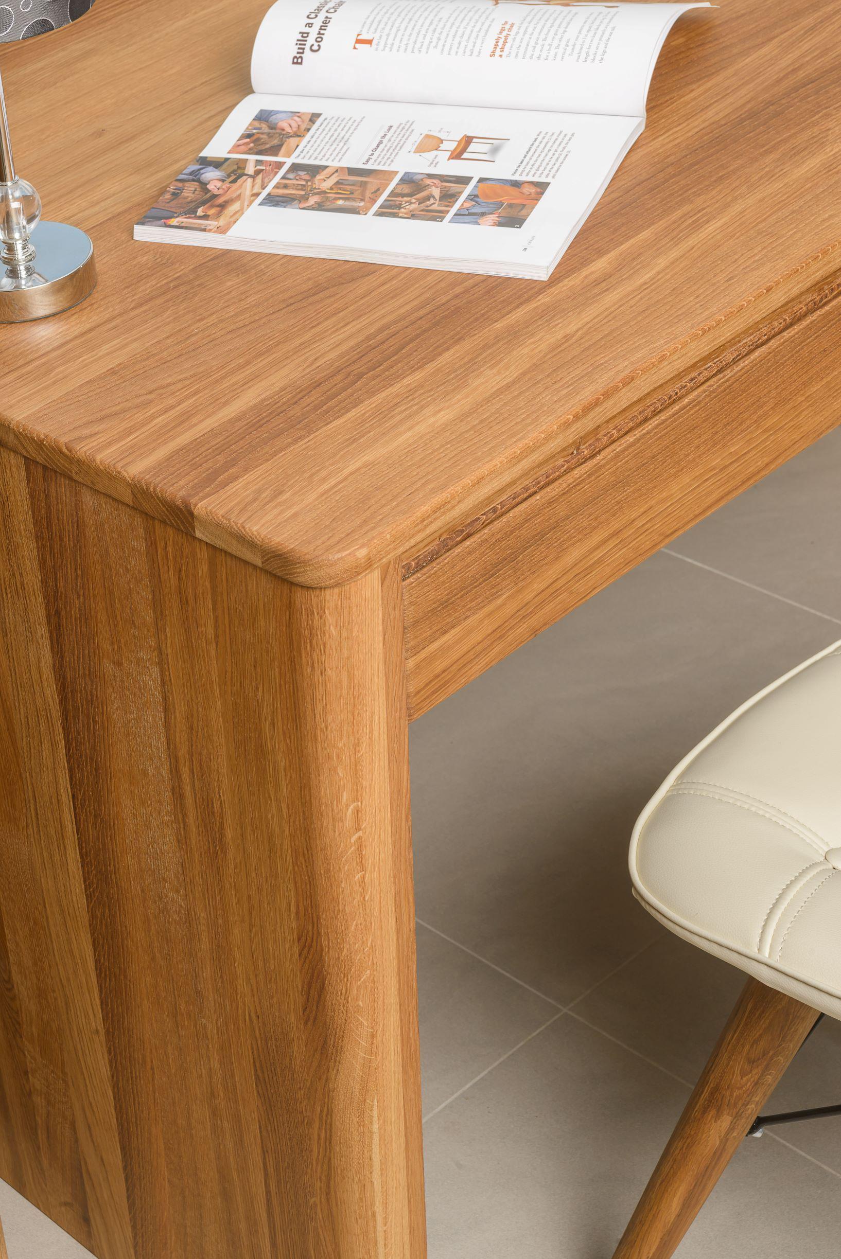 Elsa massief eikenhouten bureau | NordicStory - Image 12