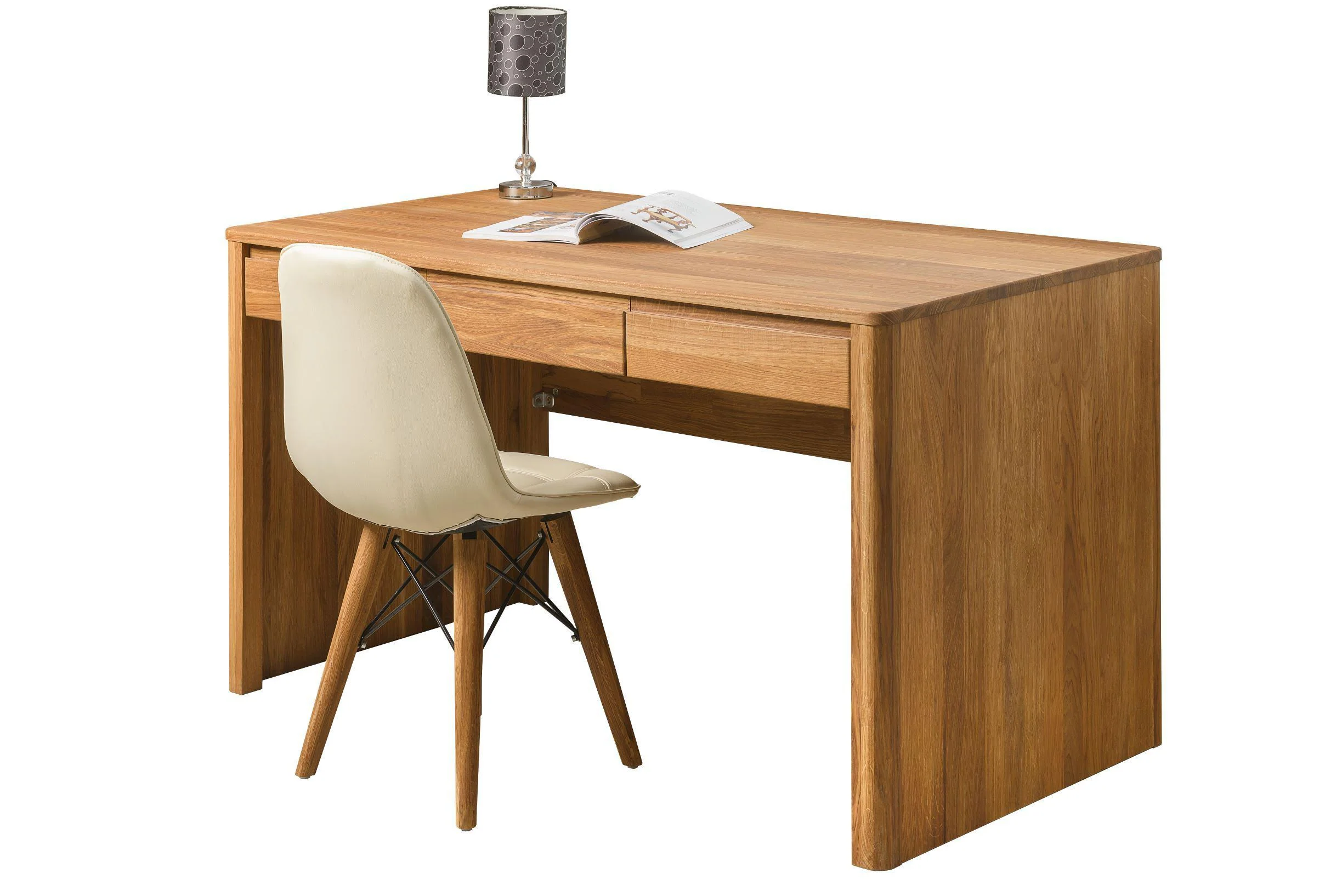 Elsa massief eikenhouten bureau | NordicStory - Image 9