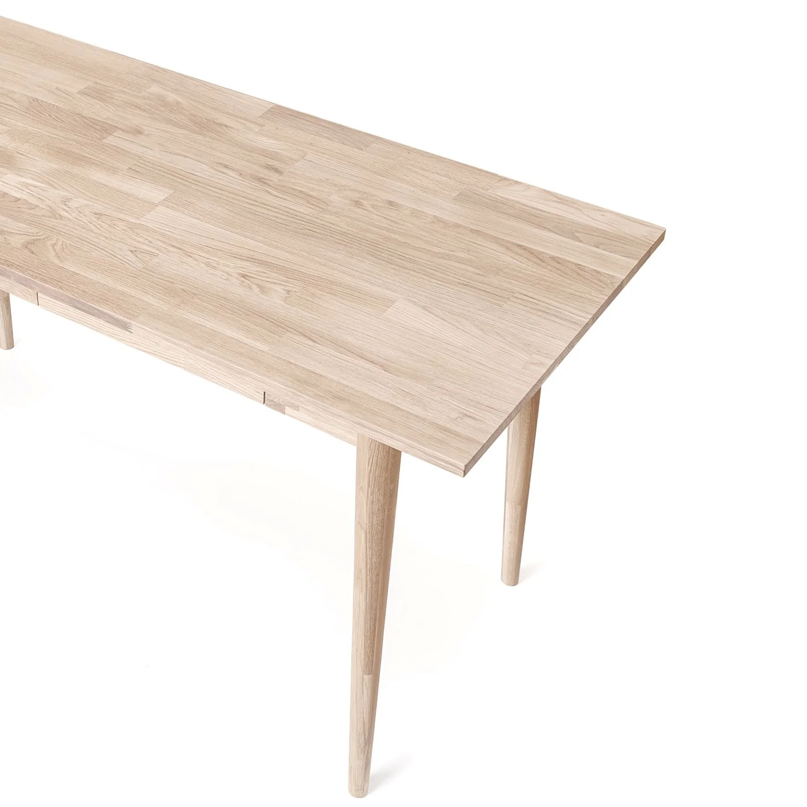 Escandi massief eikenhouten bureau  | NordicStory - Image 11
