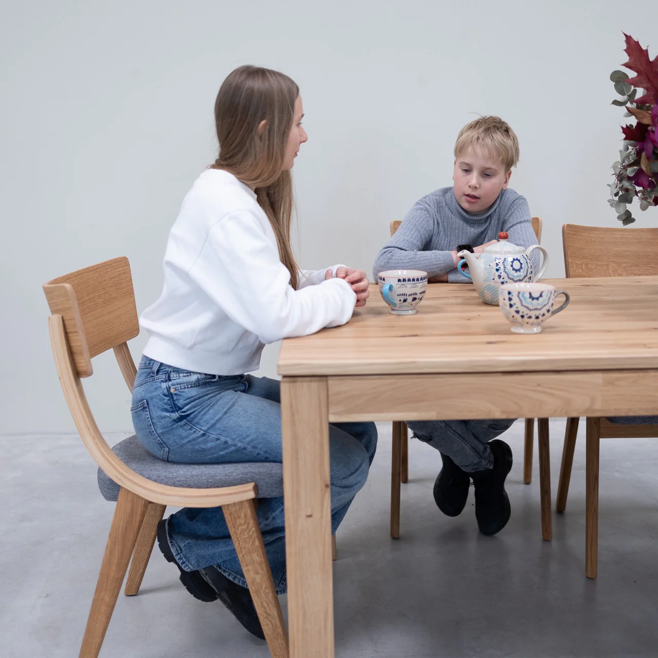 Uitschuifbare eettafel van massief eikenhout L2 | NordicStory - Image 12