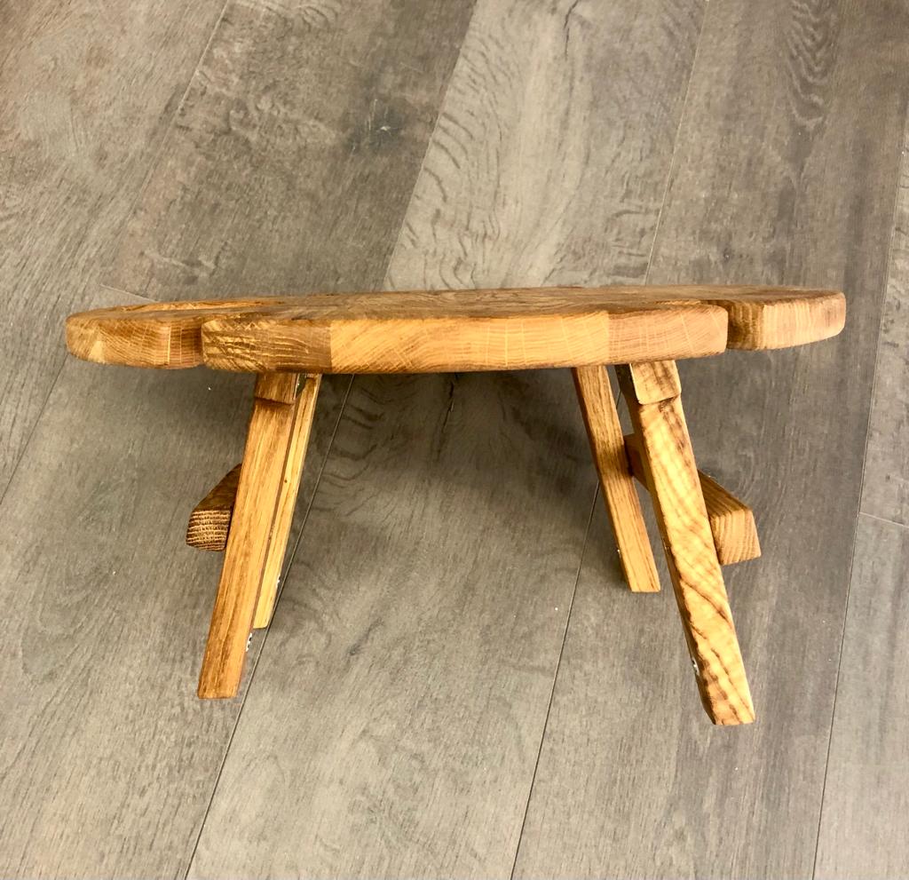 Inklapbare mini wijntafel van massief eikenhout | NordicStory - Image 12