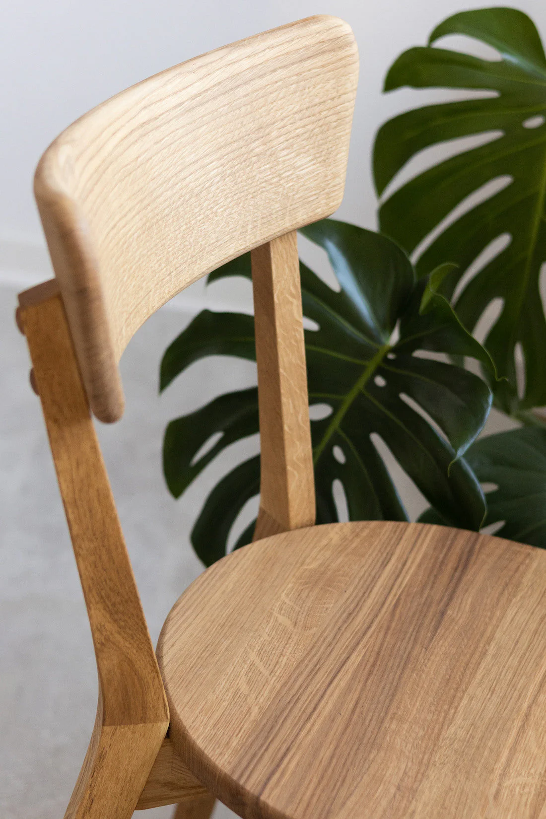 Set van 2 of 4 massief eiken eetkamerstoelen Diana | NordicStory - Image 11