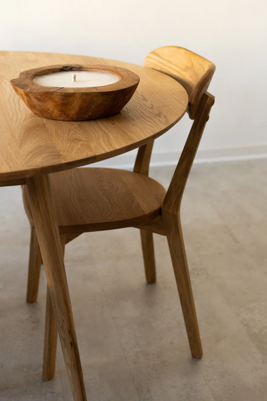 Set van 2 of 4 massief eiken eetkamerstoelen Isku | NordicStory - Image 14