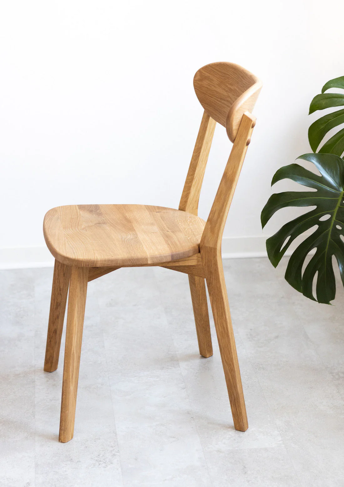 Set van 2 of 4 massief eiken eetkamerstoelen Isku | NordicStory - Image 3