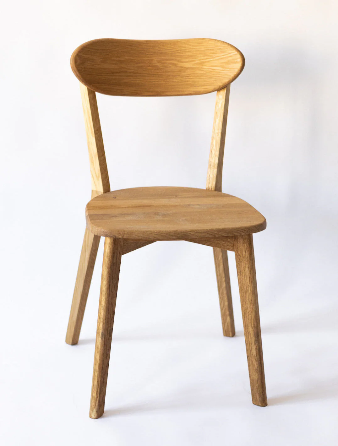 Set van 2 of 4 massief eiken eetkamerstoelen Isku | NordicStory - Image 5