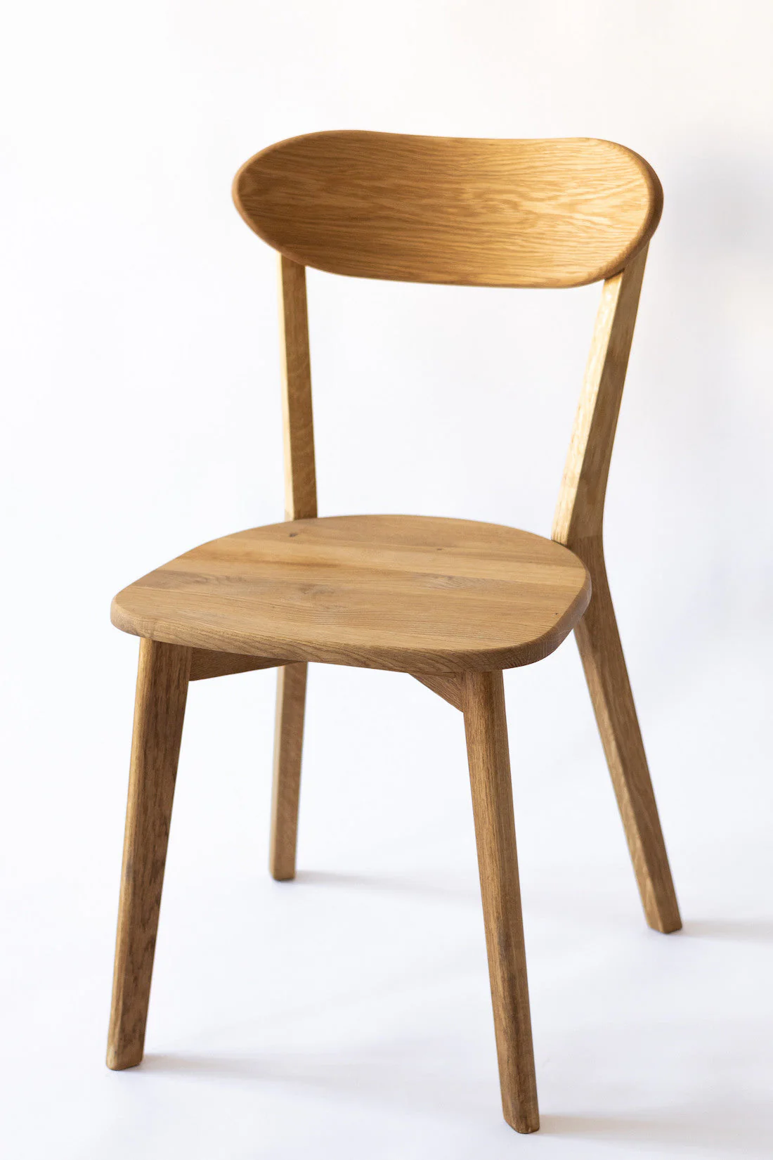 Set van 2 of 4 massief eiken eetkamerstoelen Isku | NordicStory - Image 7