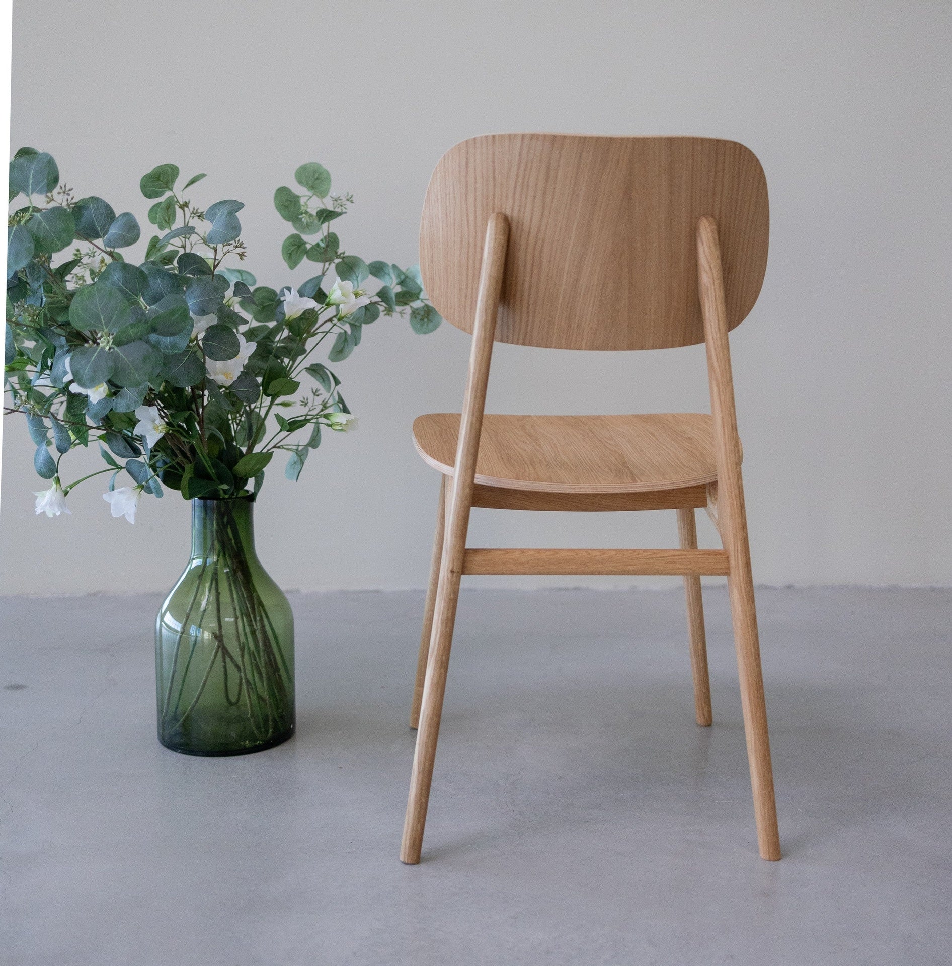 Set van 2 of 4 Varde Eetkamerstoelen, Massief Eiken Frame | NordicStory - Image 10