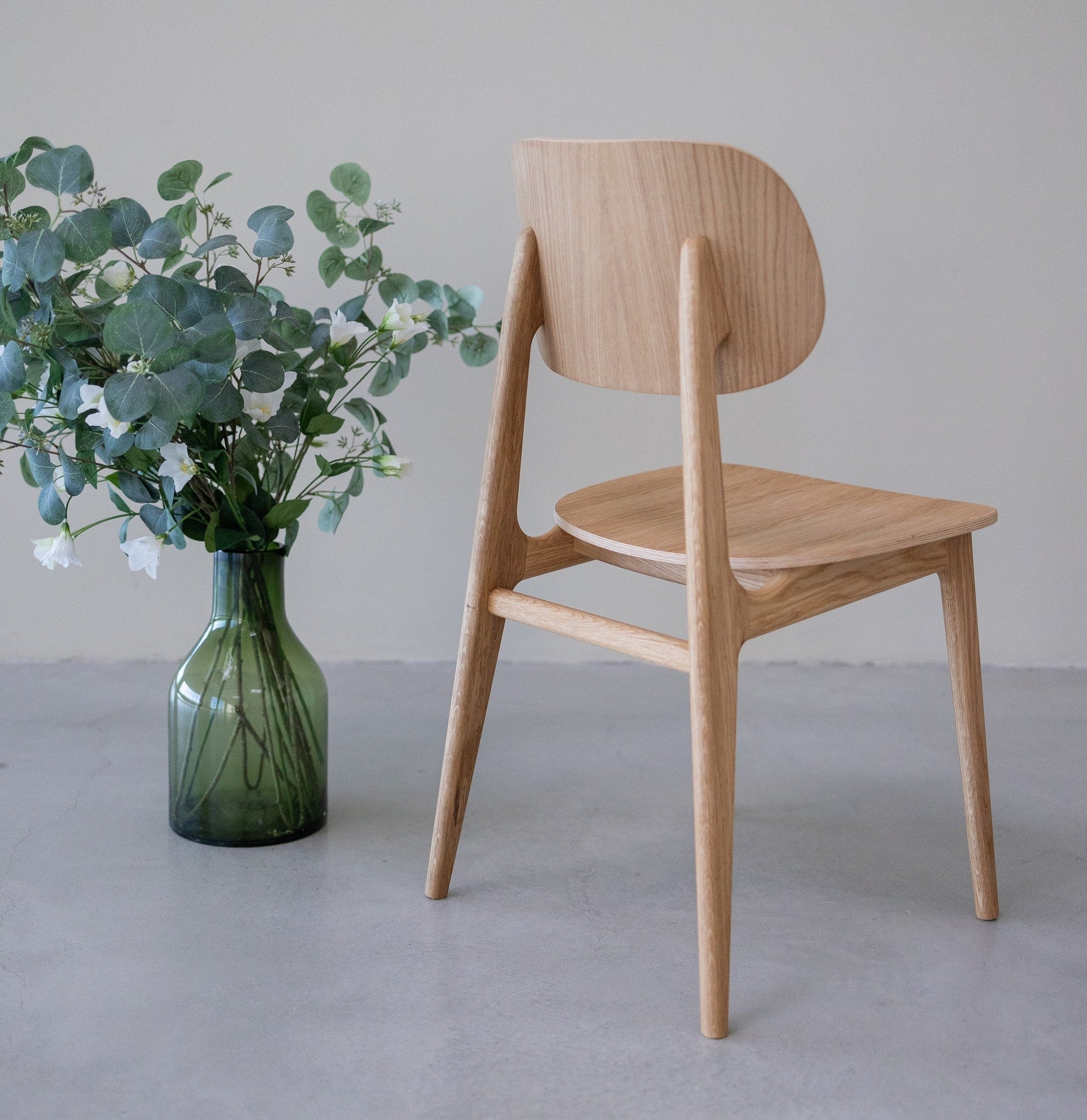 Set van 2 of 4 Varde Eetkamerstoelen, Massief Eiken Frame | NordicStory - Image 9