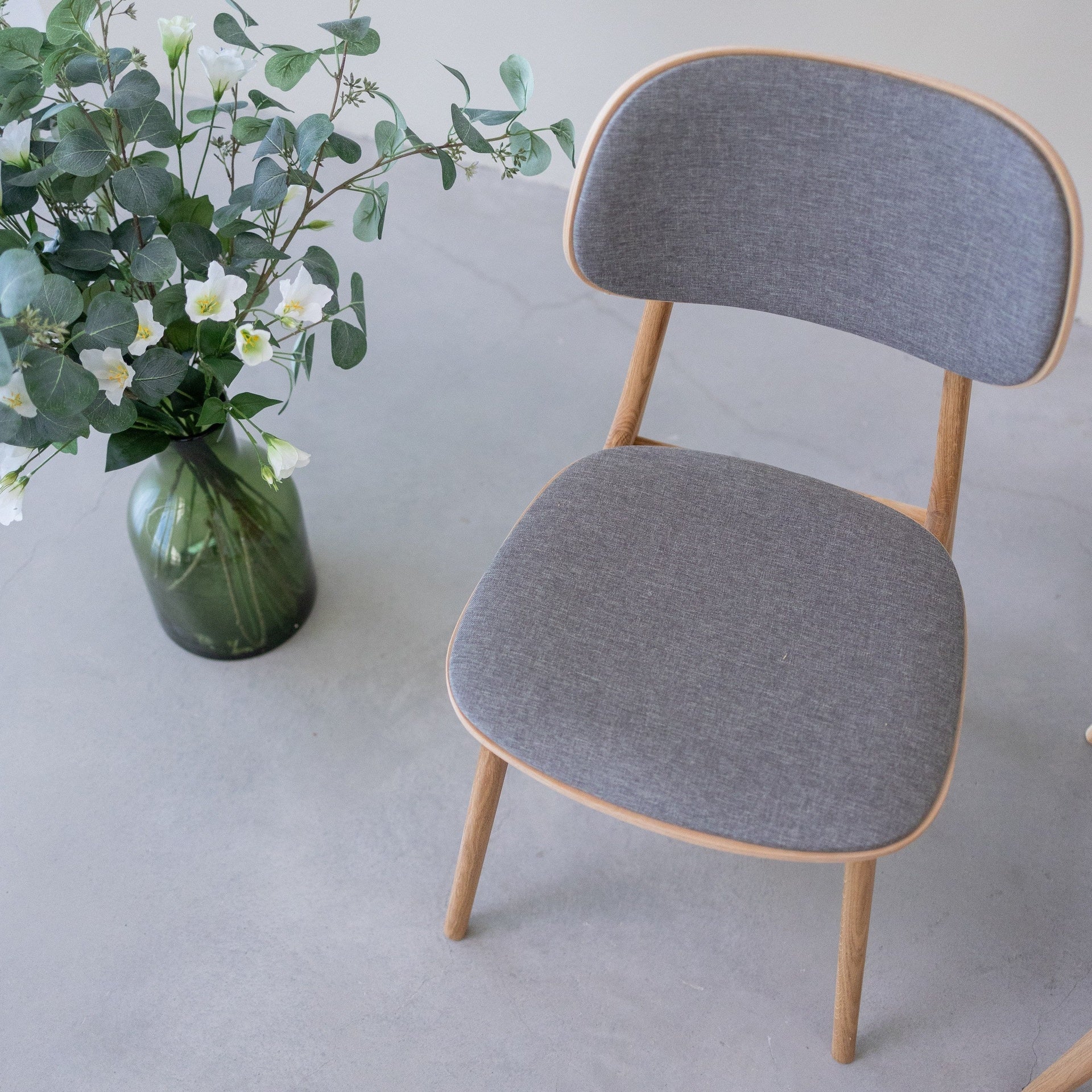 Set van 2 of 4 Varde eetkamerstoelen, frame massief eiken, bekleding | NordicStory - Image 19