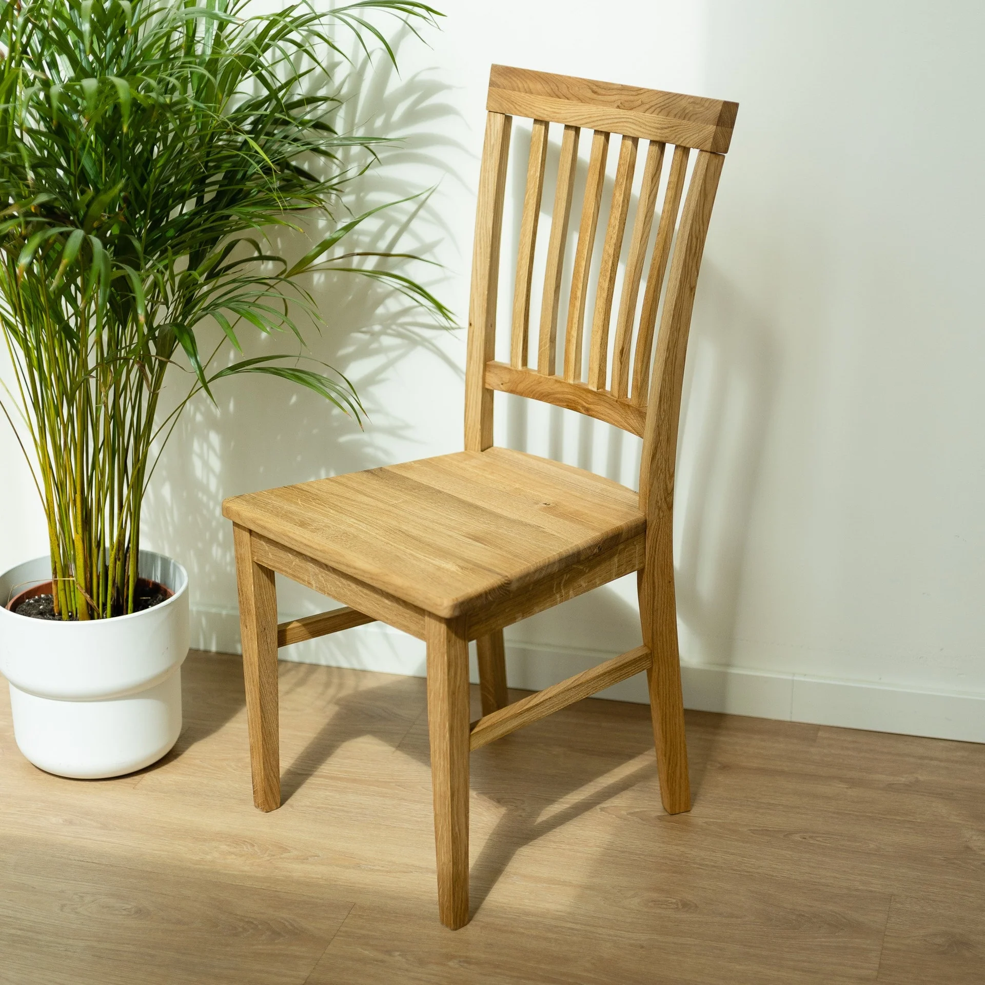 Set van 2 of 4 massief eikenhouten eetkamerstoelen Provance | VESKOR - Image 7