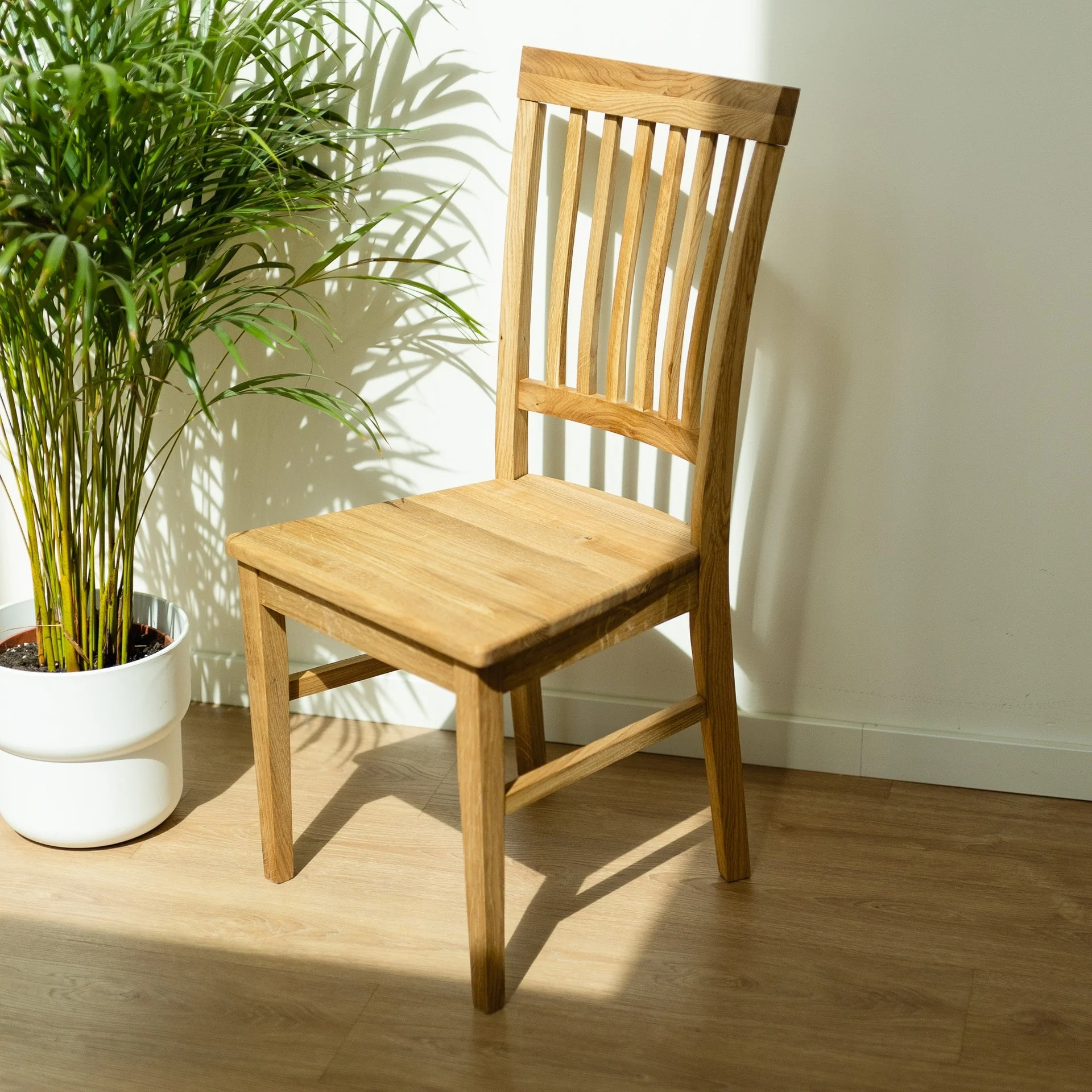 Set van 2 of 4 massief eikenhouten eetkamerstoelen Provance | VESKOR - Image 8