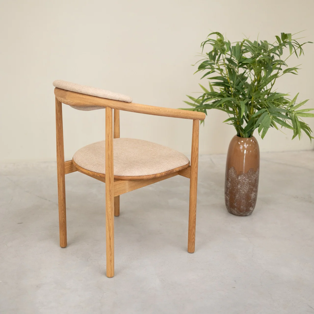 Set van 2 of 4 Lord-eetkamerstoelen, frame van massief eikenhout | NordicStory - Image 8