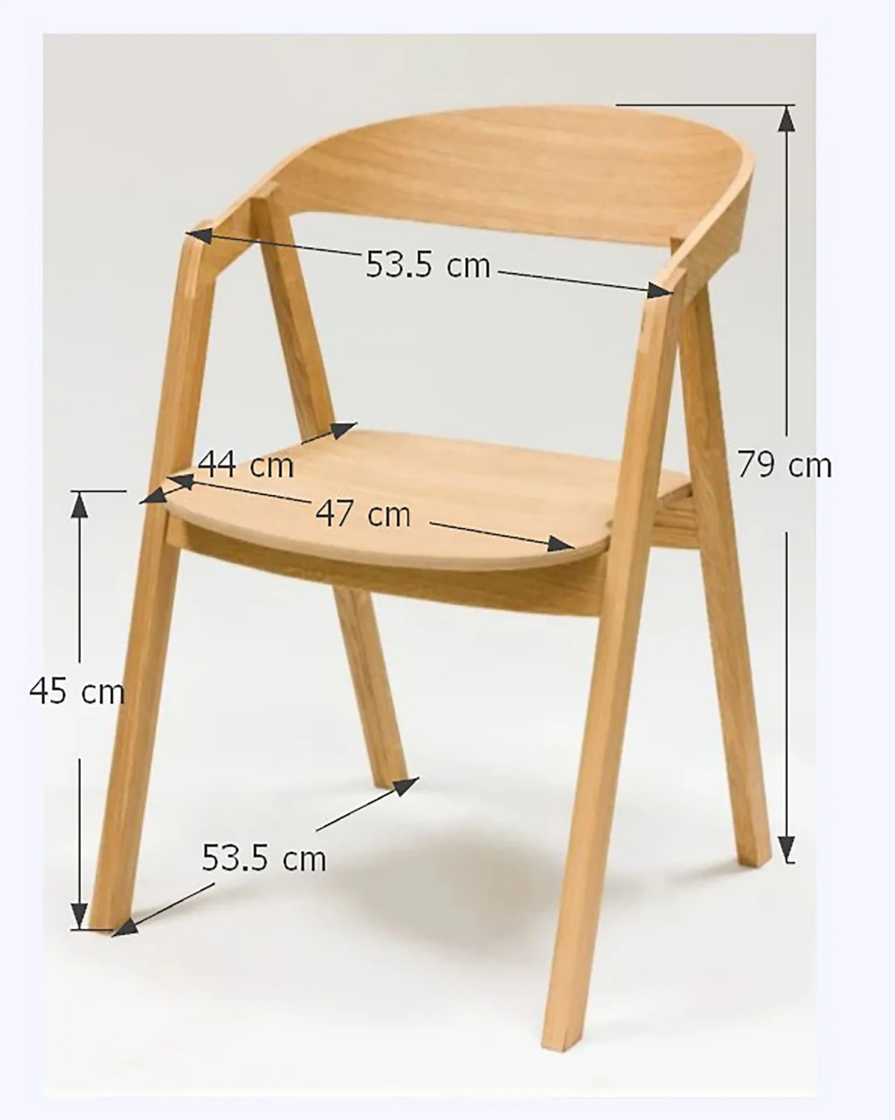 Set van 2 of 4 Knut massief eiken eetkamerstoelen | VESKOR - Image 10