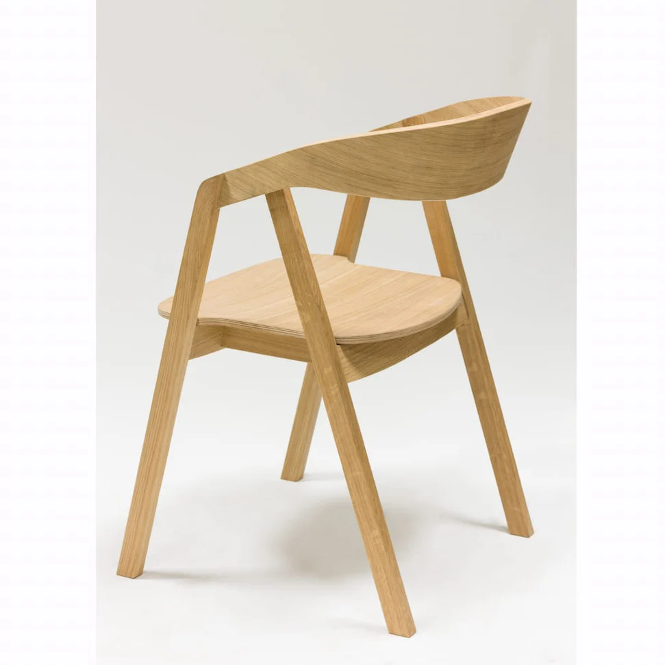 Set van 2 of 4 Knut massief eiken eetkamerstoelen | VESKOR - Image 7