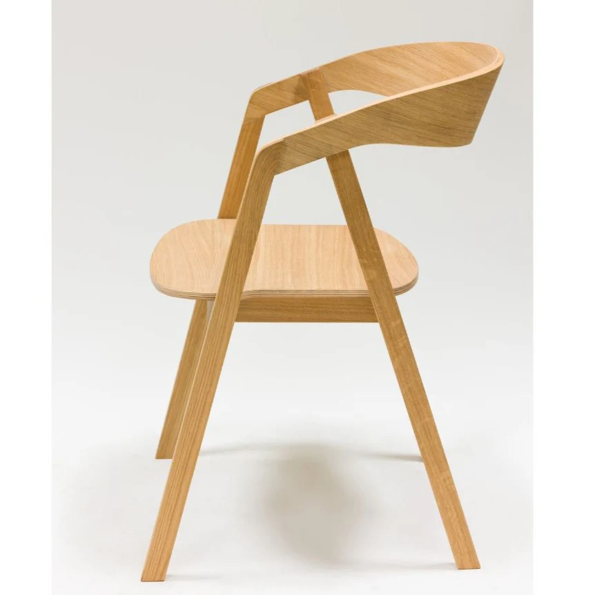 Set van 2 of 4 Knut massief eiken eetkamerstoelen | VESKOR - Image 8