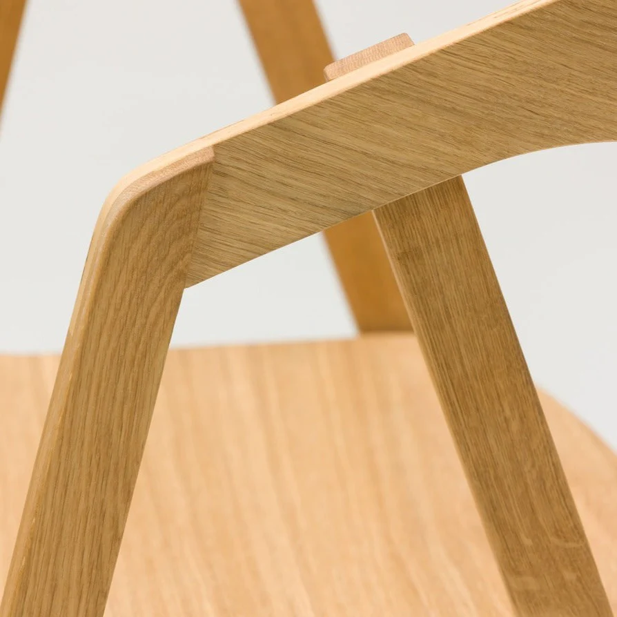Set van 2 of 4 Knut massief eiken eetkamerstoelen | VESKOR - Image 9