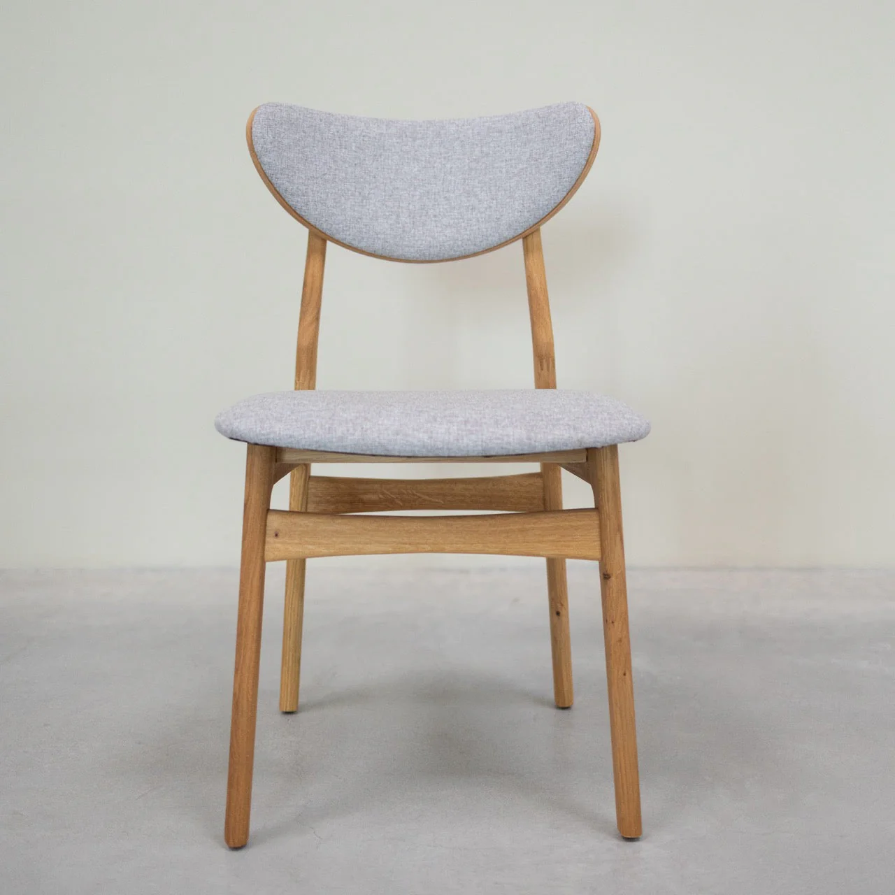 Set van 2 of 4 Maxwell eetkamerstoelen van massief eikenhout, gestoffeerd | VESKOR - Image 12